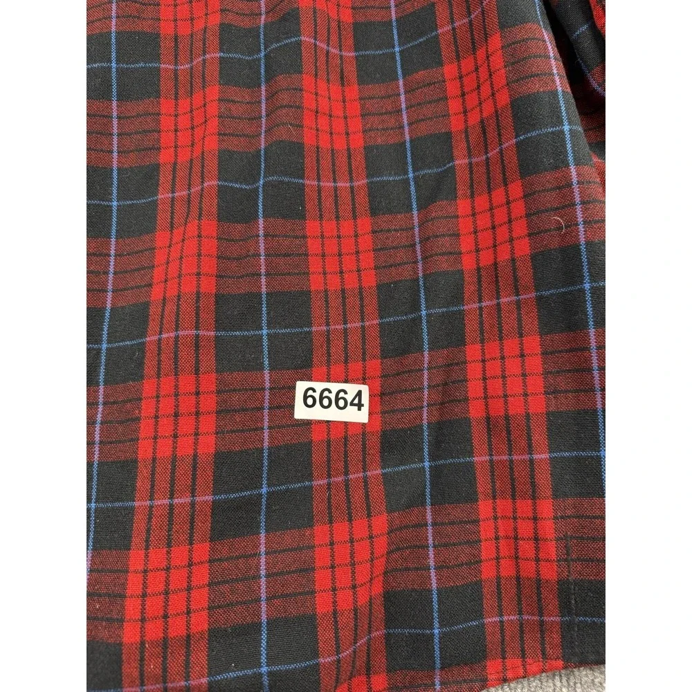 Northwest Territory Shirt Mens XL Red Plaid Flannel‎ Lined Long Sleeve Casual